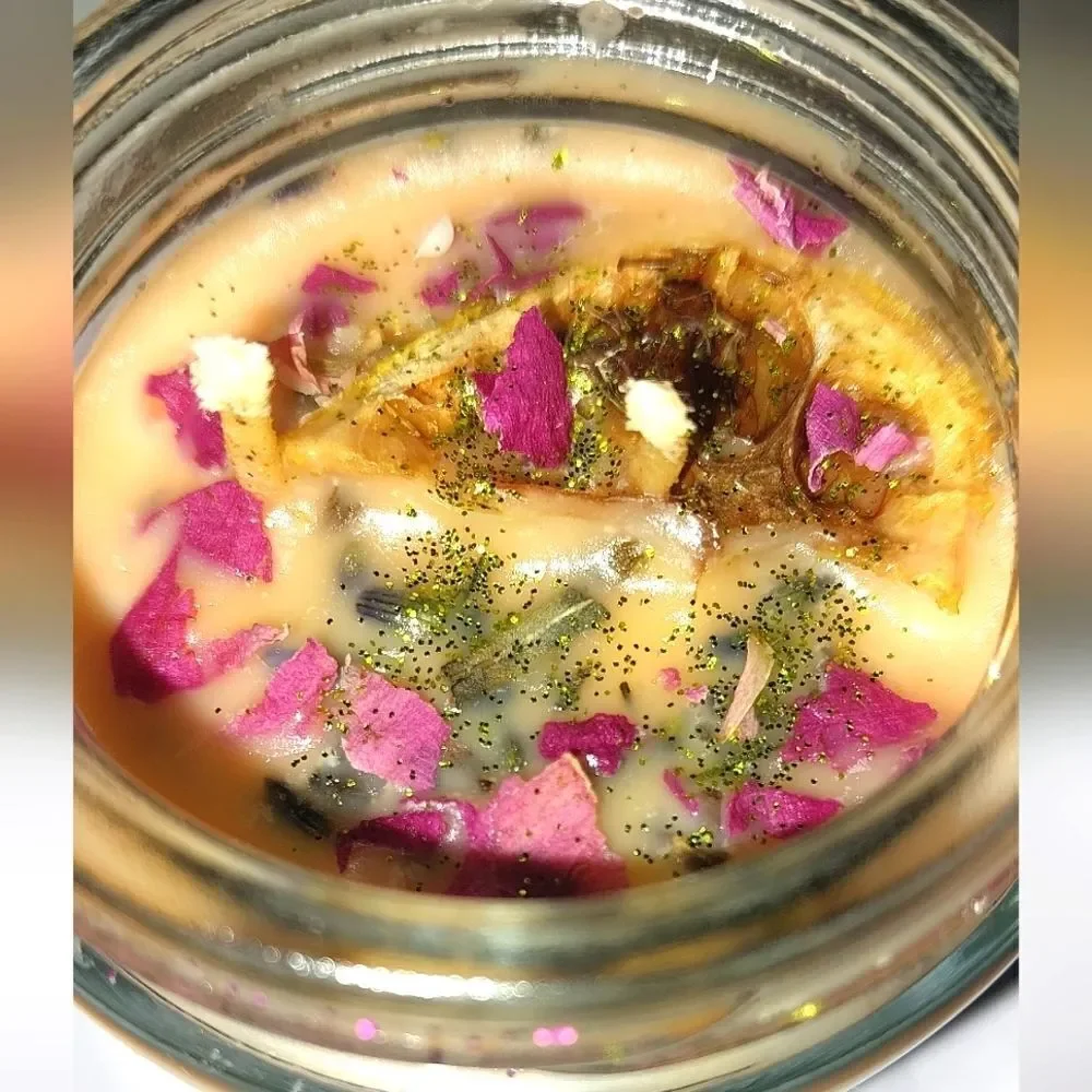 Hand crafted limited edition SunSet Beach candle 6 oz